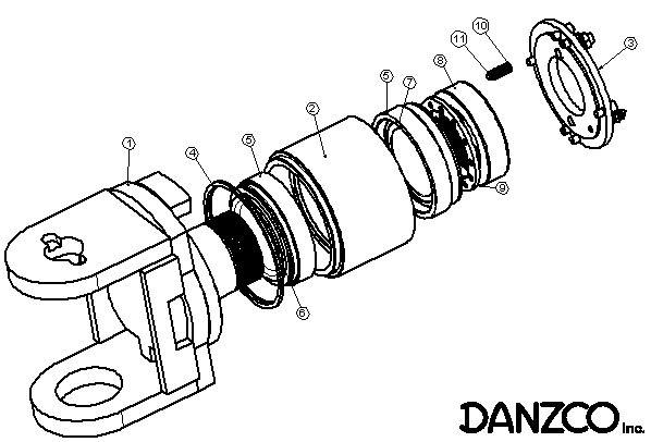 Esco Pivot Assembly Drawing